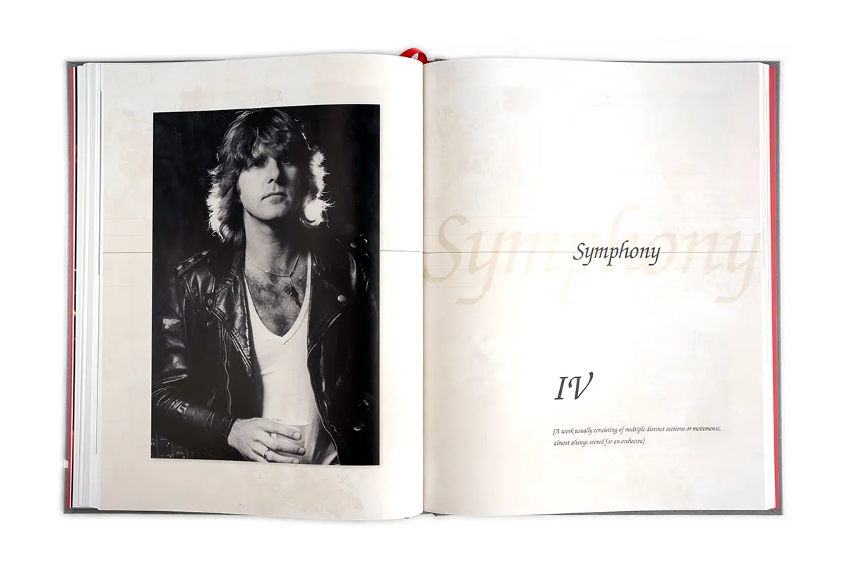 Spread from Keith Emerson: The Official Illustrated History by Chris Welch, published by Rocket 88